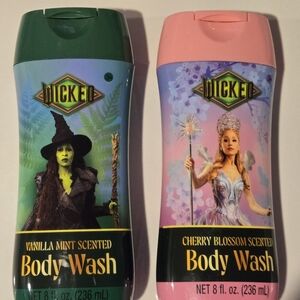 Vanilla Mint Scented And Cherry Blossom Body Washes